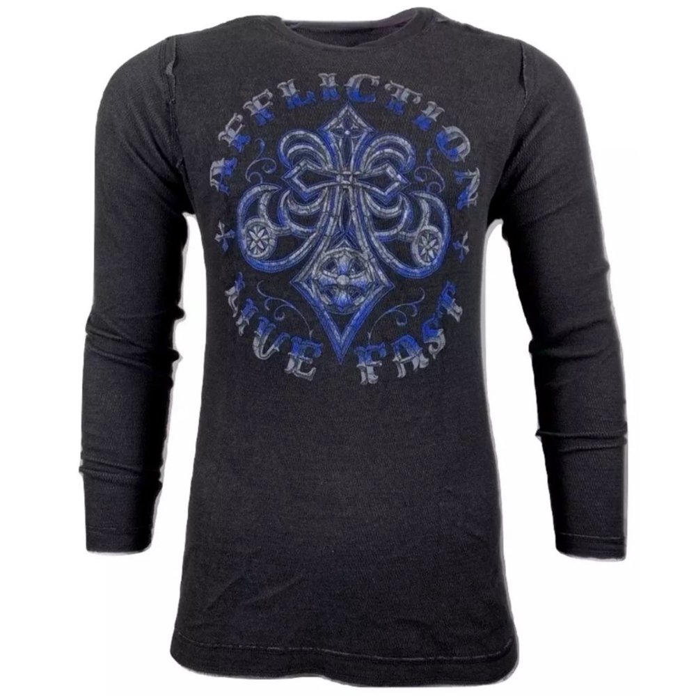 AFFLICTION Men's Thermal ROYAL IMPACT Reversible - Picture 11 of 11